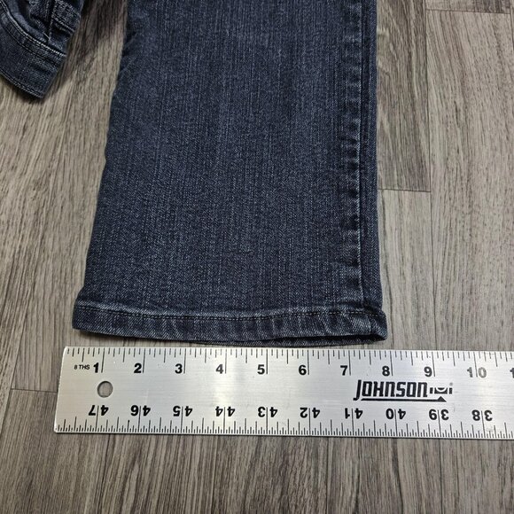 Lee Jeans Womens 12 Long Blue Classic Fit Straight Leg Denim At The Waist - Picture 12 of 12